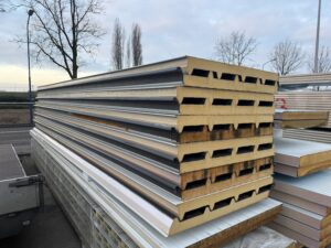 Dakpanelen | 11 x 5000mm | 60mm | RAL 7016 / RAL 9002