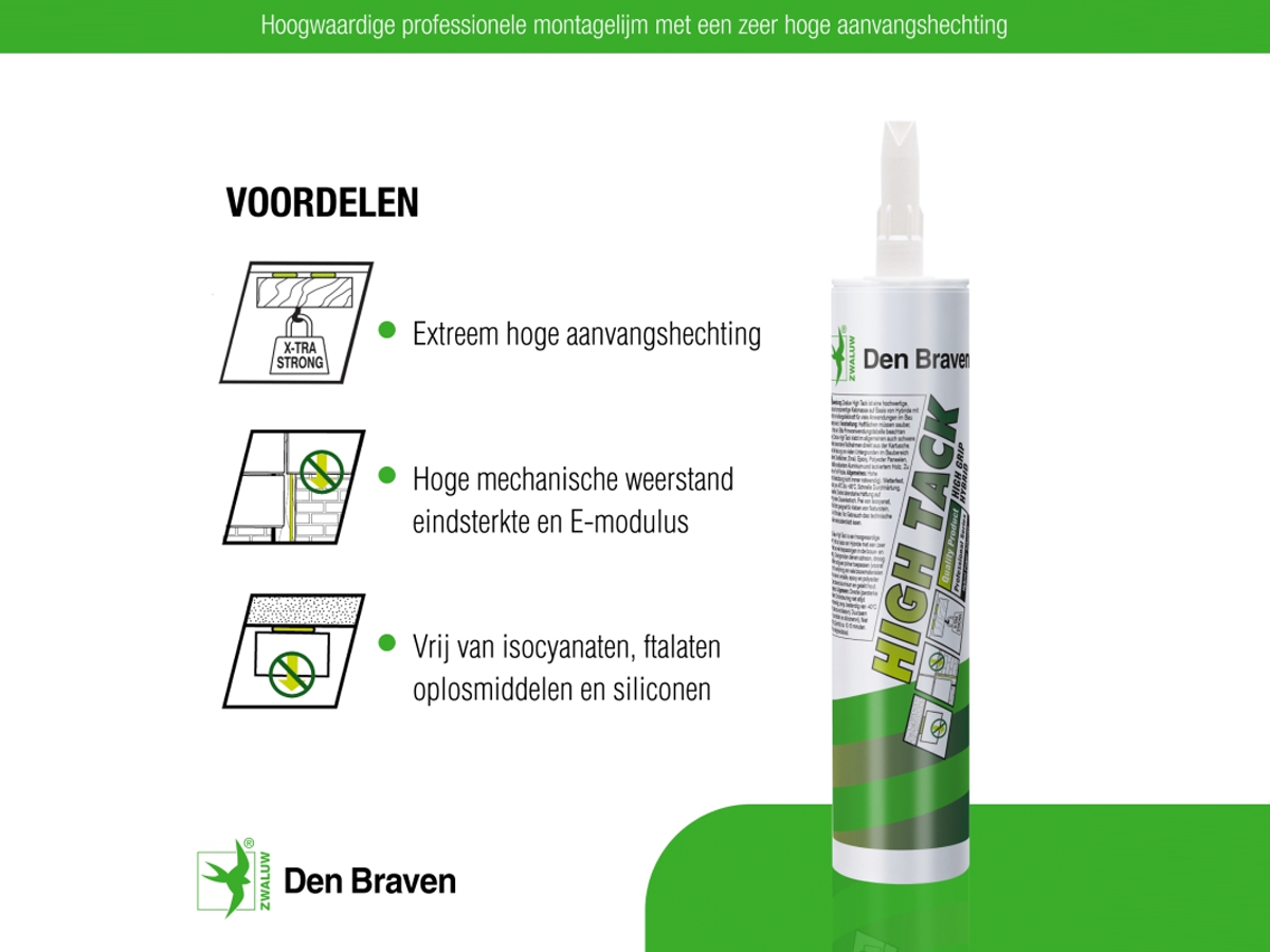 Zwaluw High Tack 290ml - Afbeelding 2